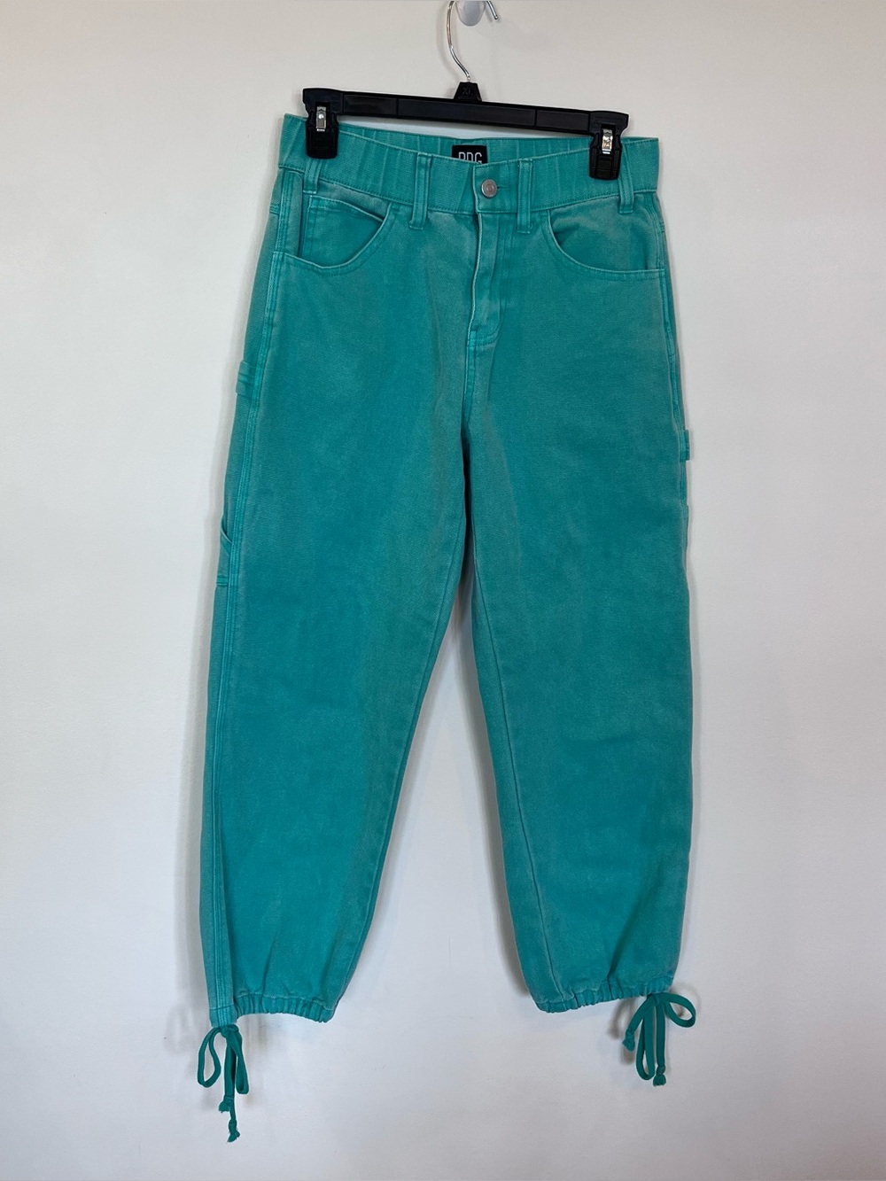 BDG Urban Outfitters Cargo Pants Green Womens Size 0 Carpenter Canvas
